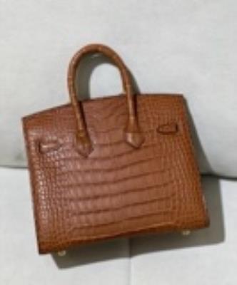 wholesale quality hermes birkin 20 matte alligator gold ghw